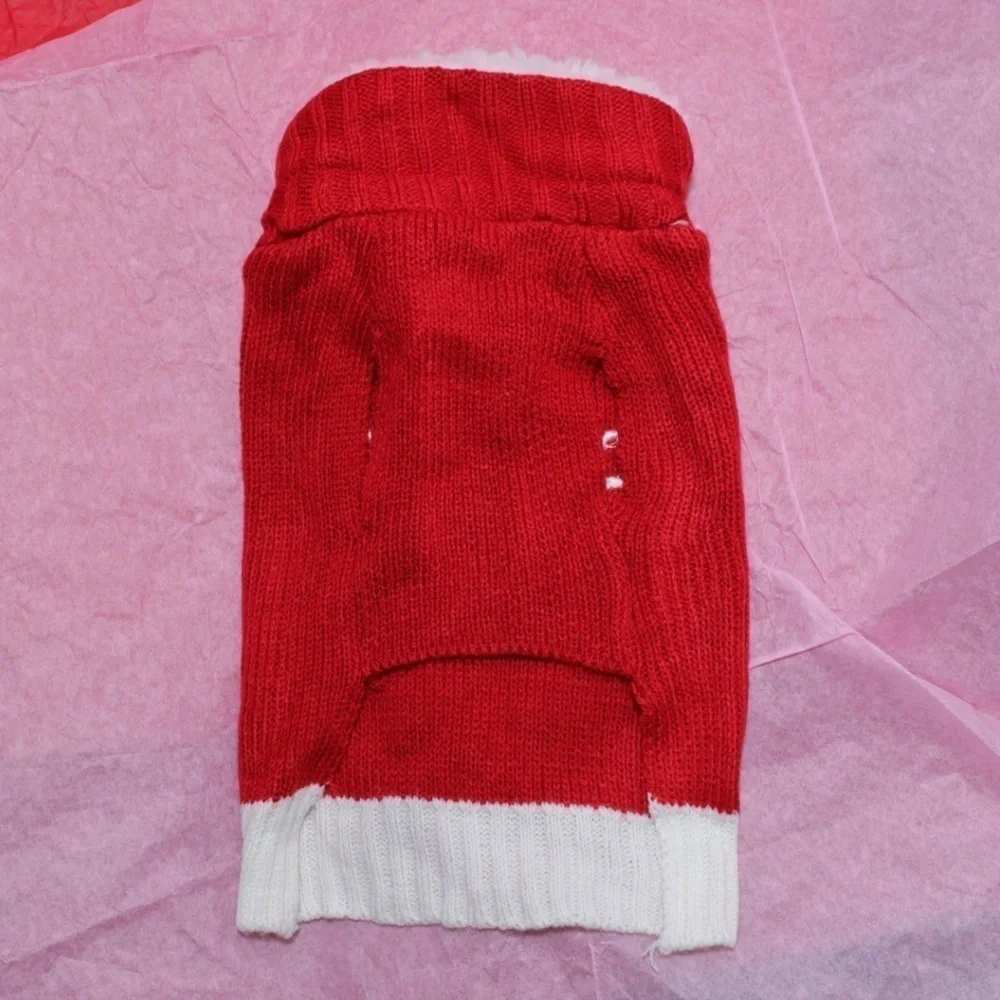 🅽🅴🆆 Xmas Christmas BELIEVE dog sweater for teacup toy small breed dogs, XS